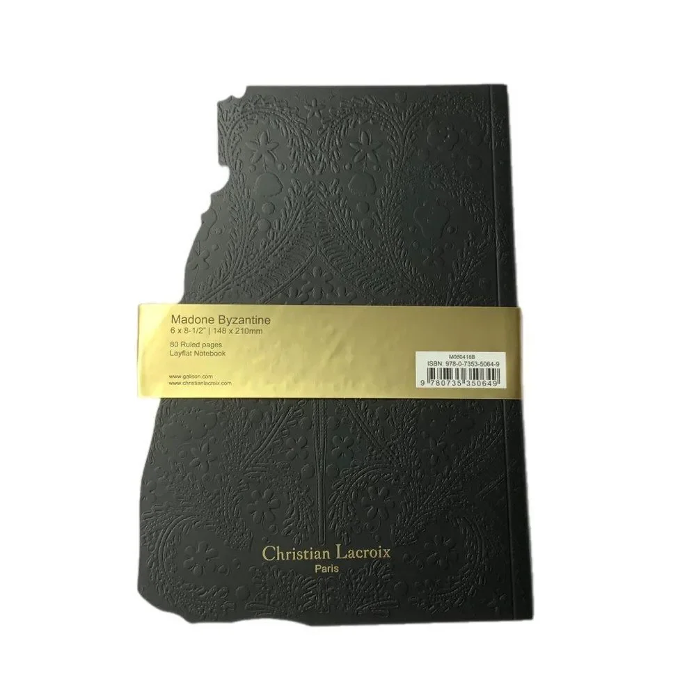 NEW! Christian Lacroix Madone Byzantine Softcover Notebook Journal 80pgs die-cut
